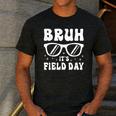 Bruh It's Field Day Teacher Boys Girls Kids Happy Field Day Men's Casual T-Shirt Dark Grey