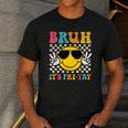 Bruh It's Fri-Yay Friday Weekend Smile Face Teacher Student Men's Casual T-Shirt Dark Grey Bruh It's Fri-Yay Friday Weekend Smile Face Teacher Student Men's Casual T-Shirt Dark Grey
