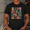Bruh It's A Good Day To Make Music Musician Music Teacher Men's Casual T-Shirt Dark Grey Bruh It's A Good Day To Make Music Musician Music Teacher Men's Casual T-Shirt Dark Grey