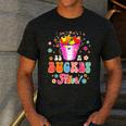 Be A Bucket Filler Teacher Teaching Groovy Back To School For Men Women Men's Casual T-Shirt Dark Grey