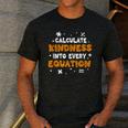 Calculate Kindness Into Every Equation Math Teacher School Men's Casual T-Shirt Dark Grey Calculate Kindness Into Every Equation Math Teacher School Men's Casual T-Shirt Dark Grey
