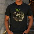 Camo Apple Camouflage Clothing School Student Camo Teacher Men Women Kids Men's Casual T-Shirt Dark Grey Camo Apple Camouflage Clothing School Student Camo Teacher Men Women Kids Men's Casual T-Shirt Dark Grey