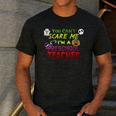You Can't Scare Me I'm A Preschool Teacher Halloween Men's Casual T-Shirt Dark Grey