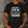 You Can't Scare Me I'm A Retired Teacher Ex-Teacher Teaching Men's Casual T-Shirt Dark Grey You Can't Scare Me I'm A Retired Teacher Ex-Teacher Teaching Men's Casual T-Shirt Dark Grey