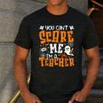 You Can't Scare Me I'm A Teacher Halloween Spooky Season Men's Casual T-Shirt Dark Grey You Can't Scare Me I'm A Teacher Halloween Spooky Season Men's Casual T-Shirt Dark Grey