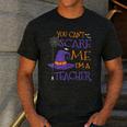 You Can't Scare Me I'm A Teacher For Men Women Men's Casual T-Shirt Dark Grey