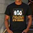 You Can't Scare Me I Teach 5th Grade Teacher Halloween Men's Casual T-Shirt Dark Grey You Can't Scare Me I Teach 5th Grade Teacher Halloween Men's Casual T-Shirt Dark Grey