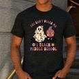 You Can't Scare Me I Teach Middle School Halloween Teacher Men's Casual T-Shirt Dark Grey You Can't Scare Me I Teach Middle School Halloween Teacher Men's Casual T-Shirt Dark Grey