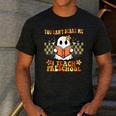 You Can't Scare Me I Teach Preschool Ghost Halloween Teacher Men's Casual T-Shirt Dark Grey You Can't Scare Me I Teach Preschool Ghost Halloween Teacher Men's Casual T-Shirt Dark Grey