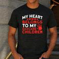 Childcare My Heart Belongs To Children Daycare Teacher Men Women Men's Casual T-Shirt Dark Grey