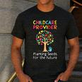Childcare Provider Job Daycare Provider Daycare Teacher Men's Casual T-Shirt Dark Grey