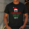 Is It Christmas Break Yet Teacher Xmas Winter Saying Men's Casual T-Shirt Dark Grey Is It Christmas Break Yet Teacher Xmas Winter Saying Men's Casual T-Shirt Dark Grey