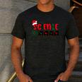 Christmas Science Teacher Santa Educator Chemical Elements Men's Casual T-Shirt Dark Grey