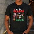 Christmas Sped Teacher Tis The Season For Inclusion Women Men's Casual T-Shirt Dark Grey Christmas Sped Teacher Tis The Season For Inclusion Women Men's Casual T-Shirt Dark Grey