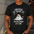 Christmas Surviving Teacher Life Meltdown Xmas Women Men Men's Casual T-Shirt Dark Grey Christmas Surviving Teacher Life Meltdown Xmas Women Men Men's Casual T-Shirt Dark Grey