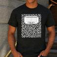 Composition Notebook Matching Group Halloween Teachers Men's Casual T-Shirt Dark Grey