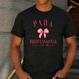 Coquette Bow Paraprofessional School Para Squad Teacher Aide Men's Casual T-Shirt Dark Grey Coquette Bow Paraprofessional School Para Squad Teacher Aide Men's Casual T-Shirt Dark Grey