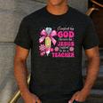 Created By God Called To Teacher Jesus Christian Teacher Men's Casual T-Shirt Dark Grey Created By God Called To Teacher Jesus Christian Teacher Men's Casual T-Shirt Dark Grey