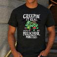Creepin It Real Monster School Preschool Teacher Halloween Men's Casual T-Shirt Dark Grey Creepin It Real Monster School Preschool Teacher Halloween Men's Casual T-Shirt Dark Grey