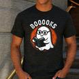 Cute Ghost Book Reading Books Lover Retro Halloween Teacher Men's Casual T-Shirt Dark Grey Cute Ghost Book Reading Books Lover Retro Halloween Teacher Men's Casual T-Shirt Dark Grey