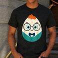 Cute Good Egg Teacher Halloween Costume Food Group Men's Casual T-Shirt Dark Grey