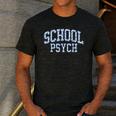 Cute Wildflower School Psych Teacher School Psychologist Men's Casual T-Shirt Dark Grey Cute Wildflower School Psych Teacher School Psychologist Men's Casual T-Shirt Dark Grey