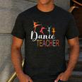 Dance Teacher Appreciation Back To School Dance Teacher Men's Casual T-Shirt Dark Grey