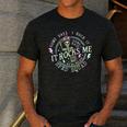 Some Days I Rock It Some Days It Rocks Me Teacher Sped Squad Men's Casual T-Shirt Dark Grey