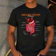 Digestive System Anatomy Anatomical Biology Teacher Men's Casual T-Shirt Dark Grey Digestive System Anatomy Anatomical Biology Teacher Men's Casual T-Shirt Dark Grey