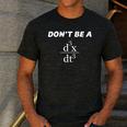 Don't Be A Jerk Math Scholar Teacher Nerd Men's Casual T-Shirt Dark Grey