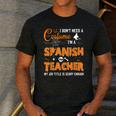 I Don't Need A Costume I'm A Spanish Teacher Halloween Men Women Men's Casual T-Shirt Dark Grey