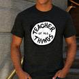 Dr Seuss Teacher Of All Things Red Emblem Men's Casual T-Shirt Dark Grey Dr Seuss Teacher Of All Things Red Emblem Men's Casual T-Shirt Dark Grey