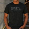 Dyslexia Practitioner Teacher Dyslexia Therapist Awareness For Men Women Men's Casual T-Shirt Dark Grey