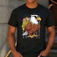 Eagle First Day Of School Teacher Back To School Eagle Men's Casual T-Shirt Dark Grey Eagle First Day Of School Teacher Back To School Eagle Men's Casual T-Shirt Dark Grey