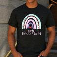 Early Headstart Cute Retro Rainbow Teachers Men's Casual T-Shirt Dark Grey Early Headstart Cute Retro Rainbow Teachers Men's Casual T-Shirt Dark Grey
