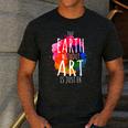 Earth Without Art Is Just Eh Painting Artist Pun Art Teacher Men's Casual T-Shirt Dark Grey Earth Without Art Is Just Eh Painting Artist Pun Art Teacher Men's Casual T-Shirt Dark Grey