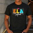 ELA Squad Teacher Back To School English Language Arts Men's Casual T-Shirt Dark Grey ELA Squad Teacher Back To School English Language Arts Men's Casual T-Shirt Dark Grey