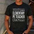 Elementary PE Teacher Tshirt Appreciation Men's Casual T-Shirt Dark Grey Elementary PE Teacher Tshirt Appreciation Men's Casual T-Shirt Dark Grey