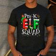 Elf Squad Pre-k Teacher Christmas Child Xmas Men's Casual T-Shirt Dark Grey