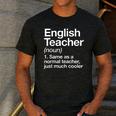 English Teacher Definition Back To School First Day Men's Casual T-Shirt Dark Grey English Teacher Definition Back To School First Day Men's Casual T-Shirt Dark Grey