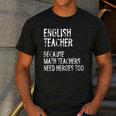 English Teacher Because Math Teachers Need Heroes Too Men's Casual T-Shirt Dark Grey English Teacher Because Math Teachers Need Heroes Too Men's Casual T-Shirt Dark Grey