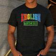English Teacher Men Women Grammar Class English Teacher Men's Casual T-Shirt Dark Grey English Teacher Men Women Grammar Class English Teacher Men's Casual T-Shirt Dark Grey