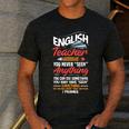 English Teacher Men's Casual T-Shirt Dark Grey