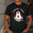 Espooky Vibes Maestra Halloween Spanish Mexican Teacher Men's Casual T-Shirt Dark Grey Espooky Vibes Maestra Halloween Spanish Mexican Teacher Men's Casual T-Shirt Dark Grey
