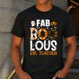 Faboolous ESL ESOL Teacher Spooky Teacher Halloween Costume For Men Women Men's Casual T-Shirt Dark Grey