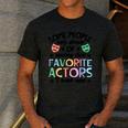 Favorite Actors Theater Drama Teacher Drama Teaching Men's Casual T-Shirt Dark Grey Favorite Actors Theater Drama Teacher Drama Teaching Men's Casual T-Shirt Dark Grey