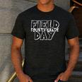 Field Day 2025 Fourth Grade School Teacher Kids Red Men's Casual T-Shirt Dark Grey