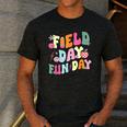 Field Day Fun Day Last Day Of School Teacher Student Men's Casual T-Shirt Dark Grey Field Day Fun Day Last Day Of School Teacher Student Men's Casual T-Shirt Dark Grey
