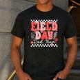 Field Day Red Team Outdoor Field Day Games For Kids Teacher Men's Casual T-Shirt Dark Grey Field Day Red Team Outdoor Field Day Games For Kids Teacher Men's Casual T-Shirt Dark Grey