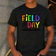 Field Day Yellow Team For Teacher Kids Field Day Games Men's Casual T-Shirt Dark Grey Field Day Yellow Team For Teacher Kids Field Day Games Men's Casual T-Shirt Dark Grey